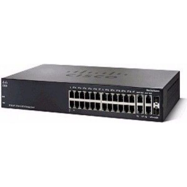 Cisco SF300 24 (SRW224G4) K9 NA 24Port Managed Switch