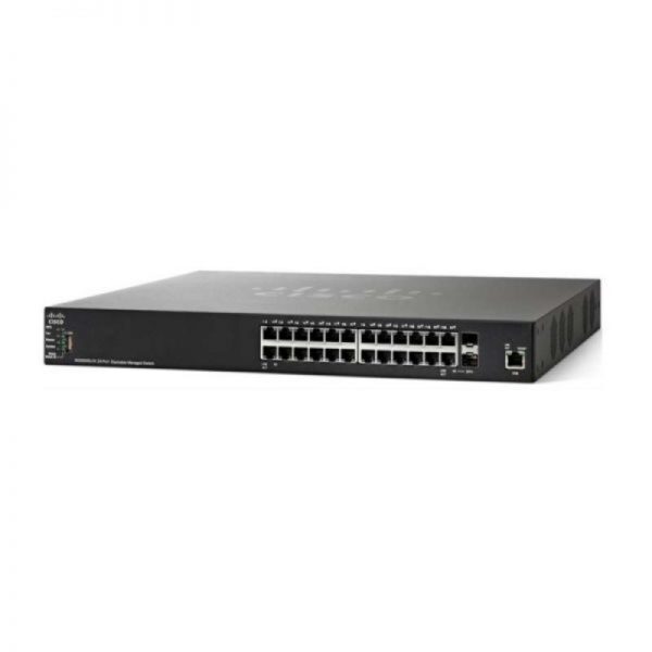 Cisco SG350X 24P 24 Port Gigabit Ethernet Manageable PoE Switch