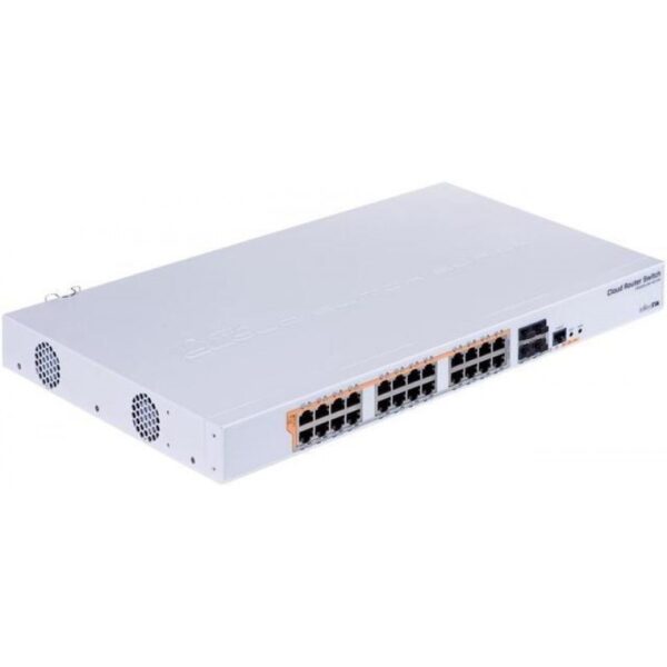 Mikrotik CRS328-24P-4S+RM 24 Port Gigabit Ethernet