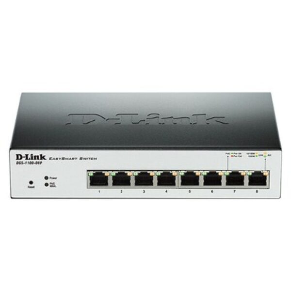 Dlink 8-Port Gigabit PoE Smart Managed Switch