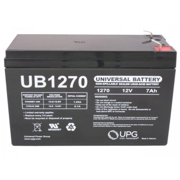 Crown Micro Lead-Acid UPS Battery SH7-12 (12V 7AH)