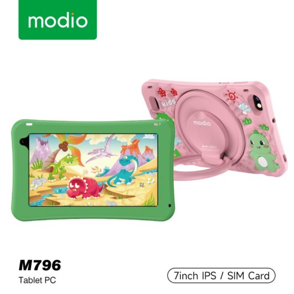 Modio M796 Kid's Tablet - 7" - [6+256GB] - SIM ENABLED / Wi-Fi - 4000mAh