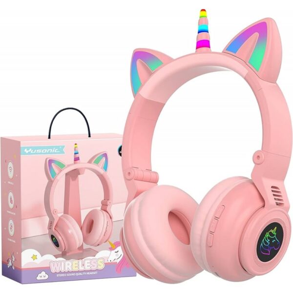 STN-27 Cat Ear Headset With Tf Card Slot