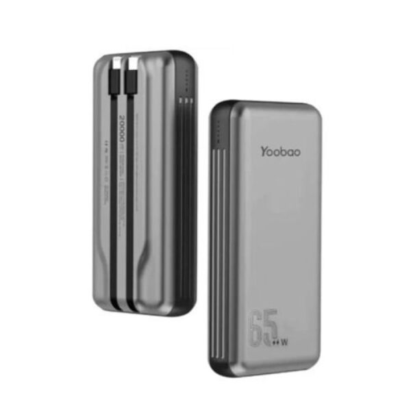 Yoobao 20000mAh high-capacity power bank PD fast charging